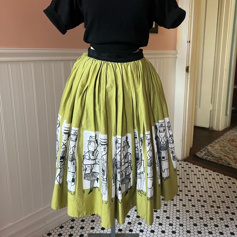 Mary Blair Small Skirt Commuters Jenny Pinup Couture